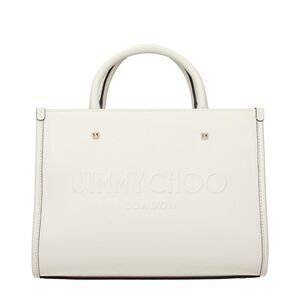Jimmy Choo White Leather Women's Handbag